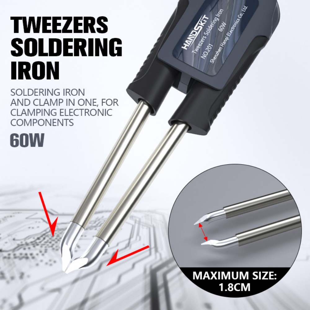 Electronics And Gadgets - T12 Soldering Tweezer Handle – Dual-Channel