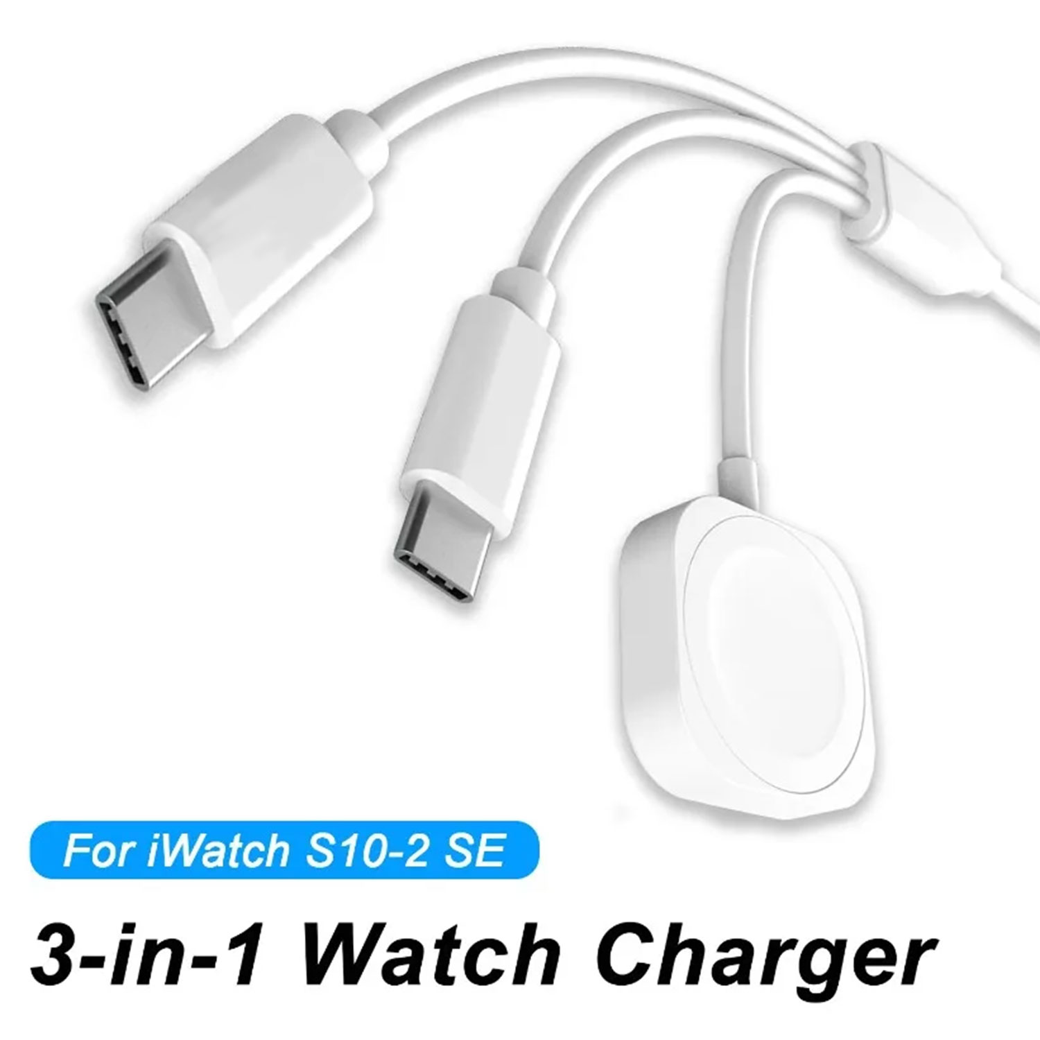 Magnetic Charging Cable - 3 in 1 Magnetic Watch Charger