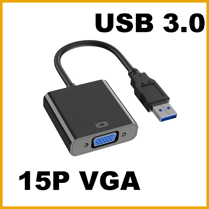 NEW 2026 USB 3.0 To VGA Adapte - Usb Sound Card External ulasan dan harga