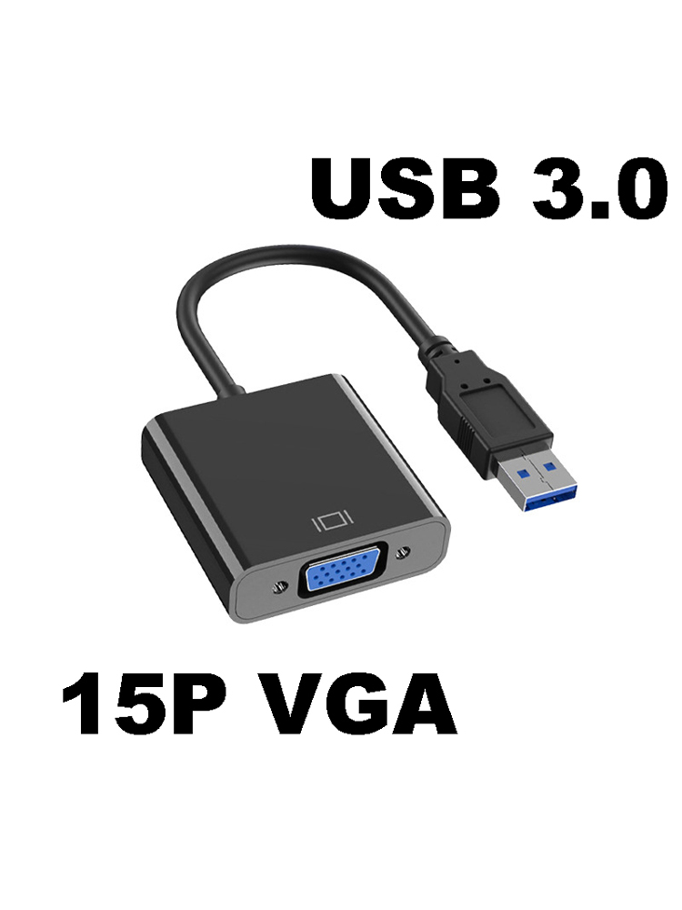 NEW 2026 USB 3.0 To VGA Adapte - Usb Sound Card External ulasan dan harga
