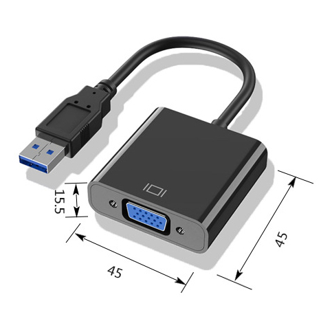 NEW 2026 USB 3.0 To VGA Adapte - Usb Sound Card External ulasan dan harga
