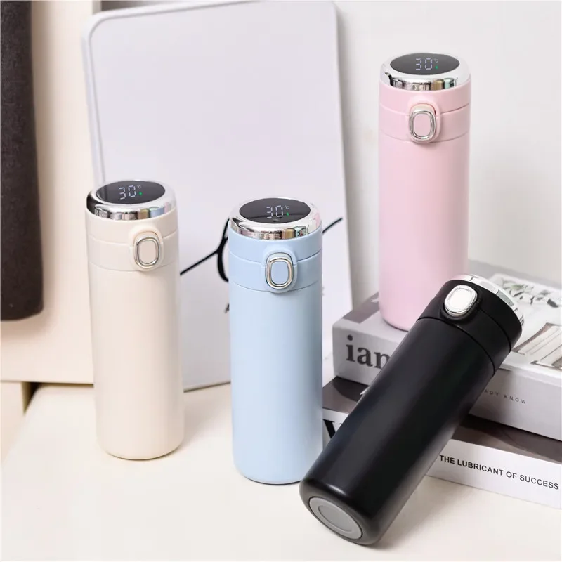 400ML Smart Thermos Stainless  - Smart Water Bottle Tracker ulasan dan harga