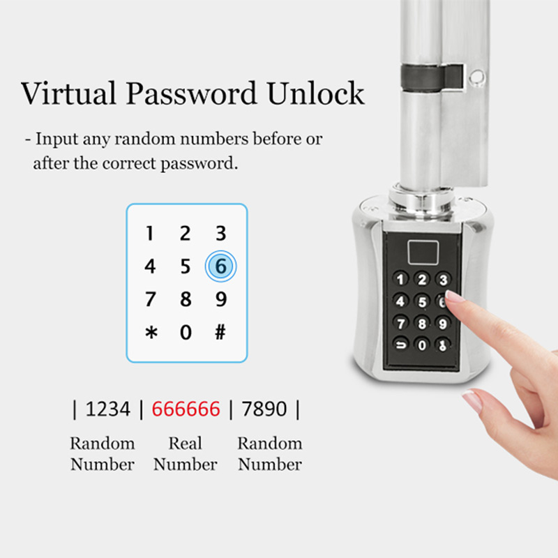 Fingerprint Smart Cylinder Loc - Unique Electronics Gadgets ulasan dan harga