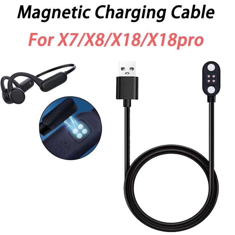 Bone Conduction Earphones with - Magnetic Charging Cable ulasan dan harga