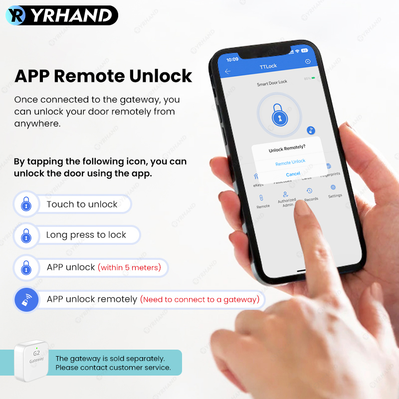 Bluetooth TTLock App Fingerpri - Unique Electronics Gadgets ulasan dan harga