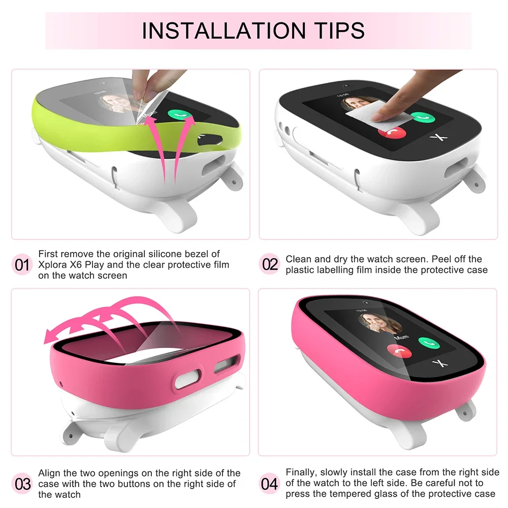 Case for Xploar X6 Play Kids S - Smart Watch Kids ulasan dan harga
