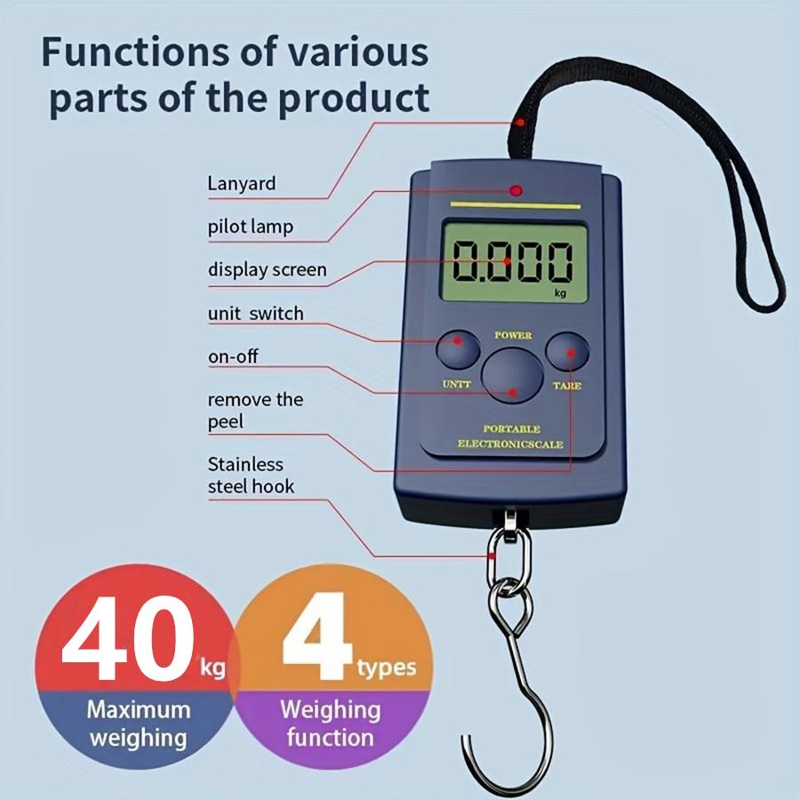 40kg Multifunctional Mini Elec - Electronics And Gadgets ulasan dan harga