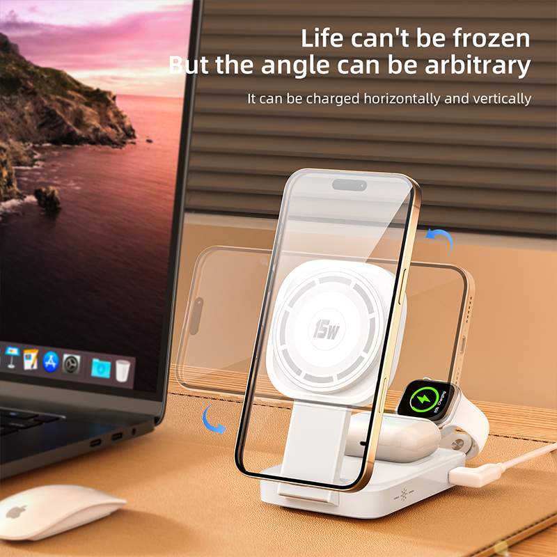 15W Magnetic Wireless Charger  - Magnetic Charging Cable ulasan dan harga