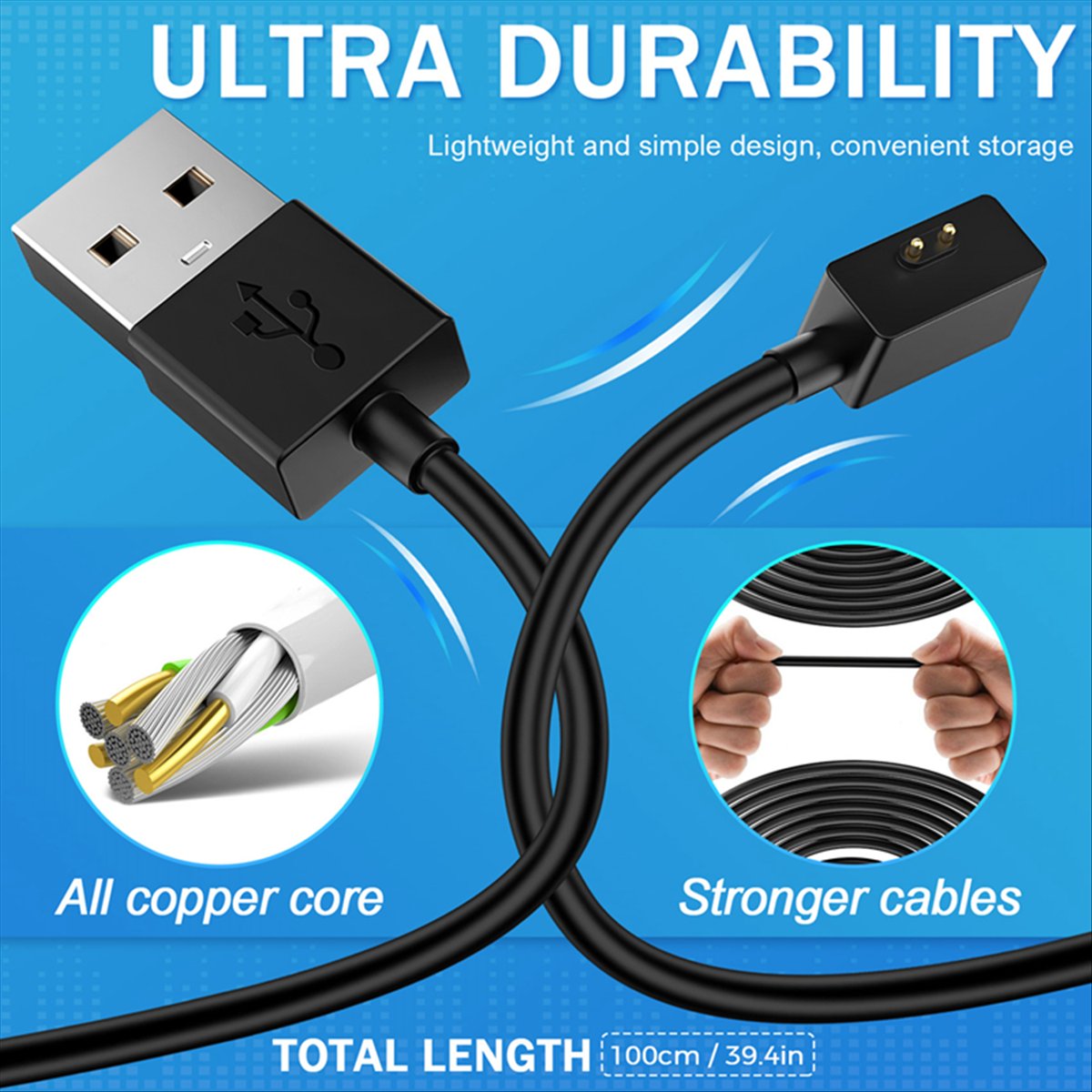 Fast Charging Cable for Watch  - Magnetic Charging Cable ulasan dan harga
