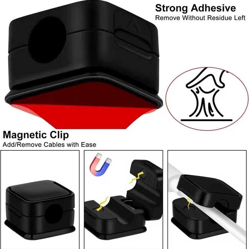 Magnetic Cable Clip Winder Hol - Magnetic Charging Cable ulasan dan harga
