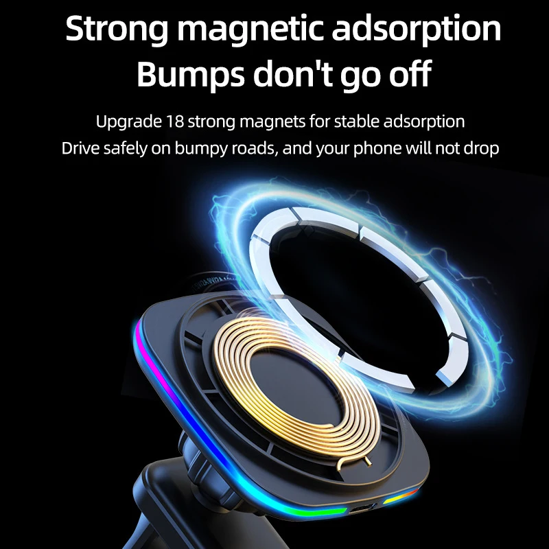 Magnetic Car Wireless Charger  - Magnetic Charging Cable ulasan dan harga