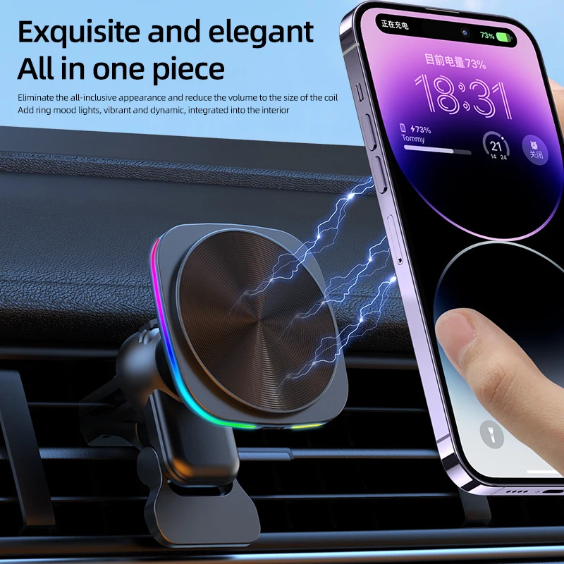 Magnetic Car Wireless Charger  - Magnetic Charging Cable ulasan dan harga