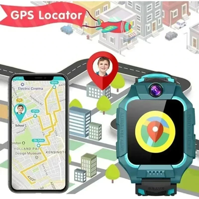 Lenovo 5G Kids Smart Watch Gif - Smart Watch Kids ulasan dan harga