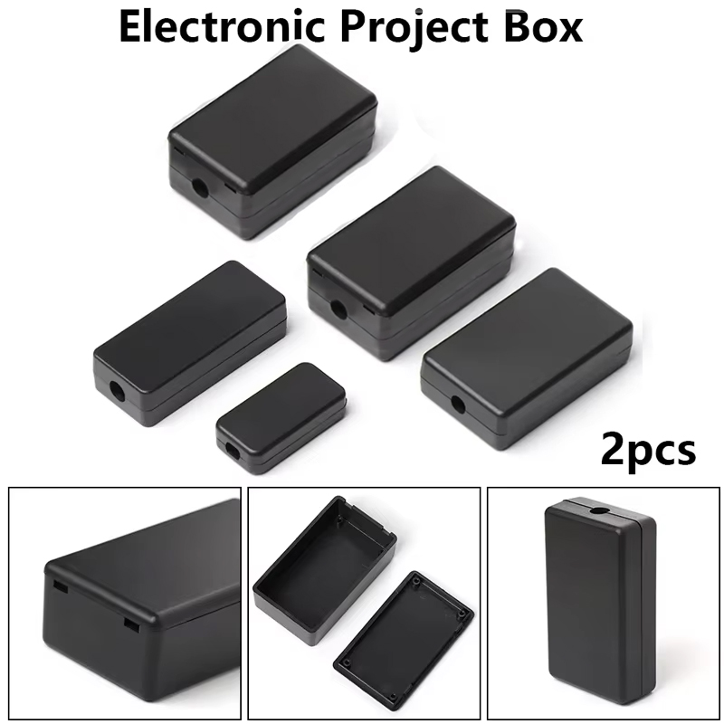 2PCS Plastic Waterproof Black  - Unique Electronics Gadgets ulasan dan harga