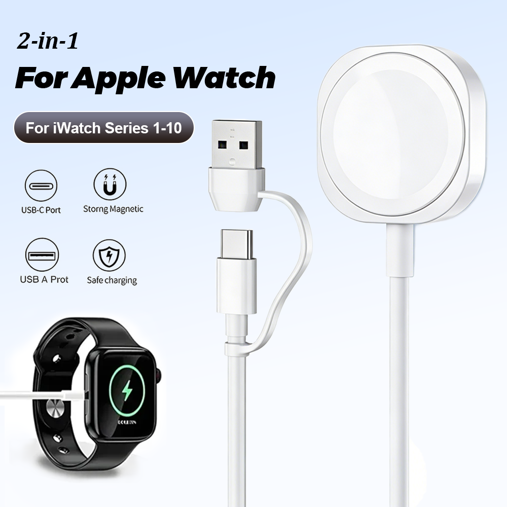 2 in 1 Magnetic Wireless USB A - Magnetic Charging Cable ulasan dan harga