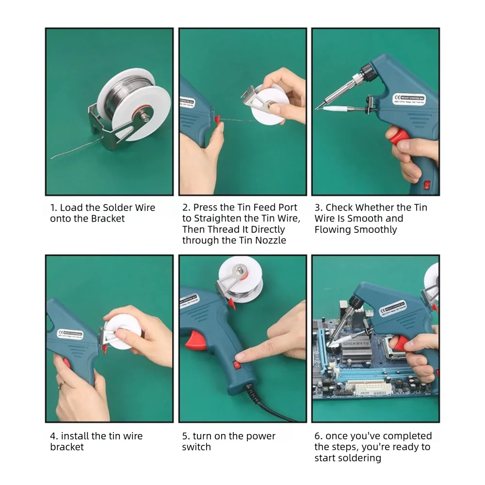 Adjustable Temperature Solderi - Electronics Stuff ulasan dan harga