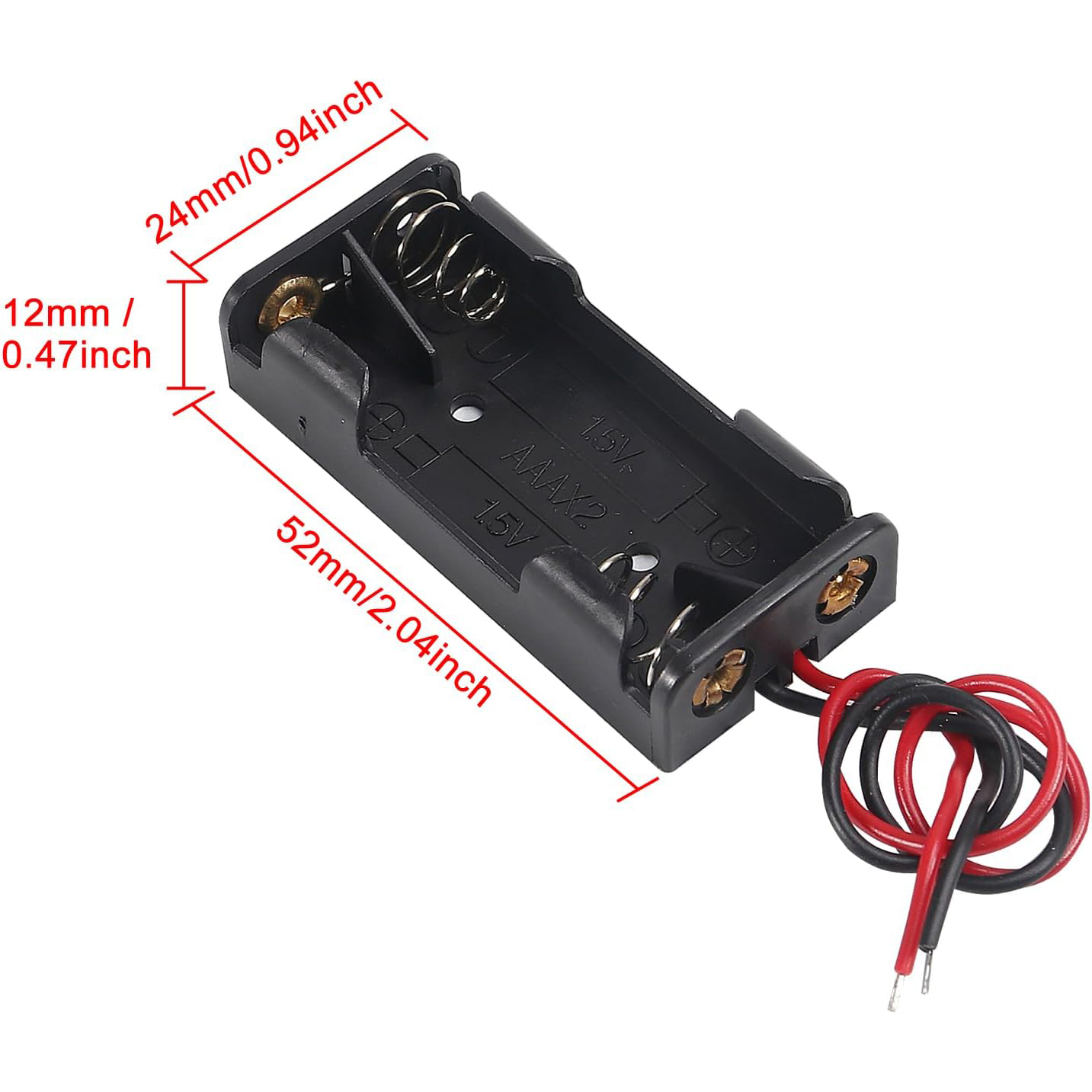 10pcs AAA Battery Holder 2X 1. - Unique Electronics Gadgets ulasan dan harga
