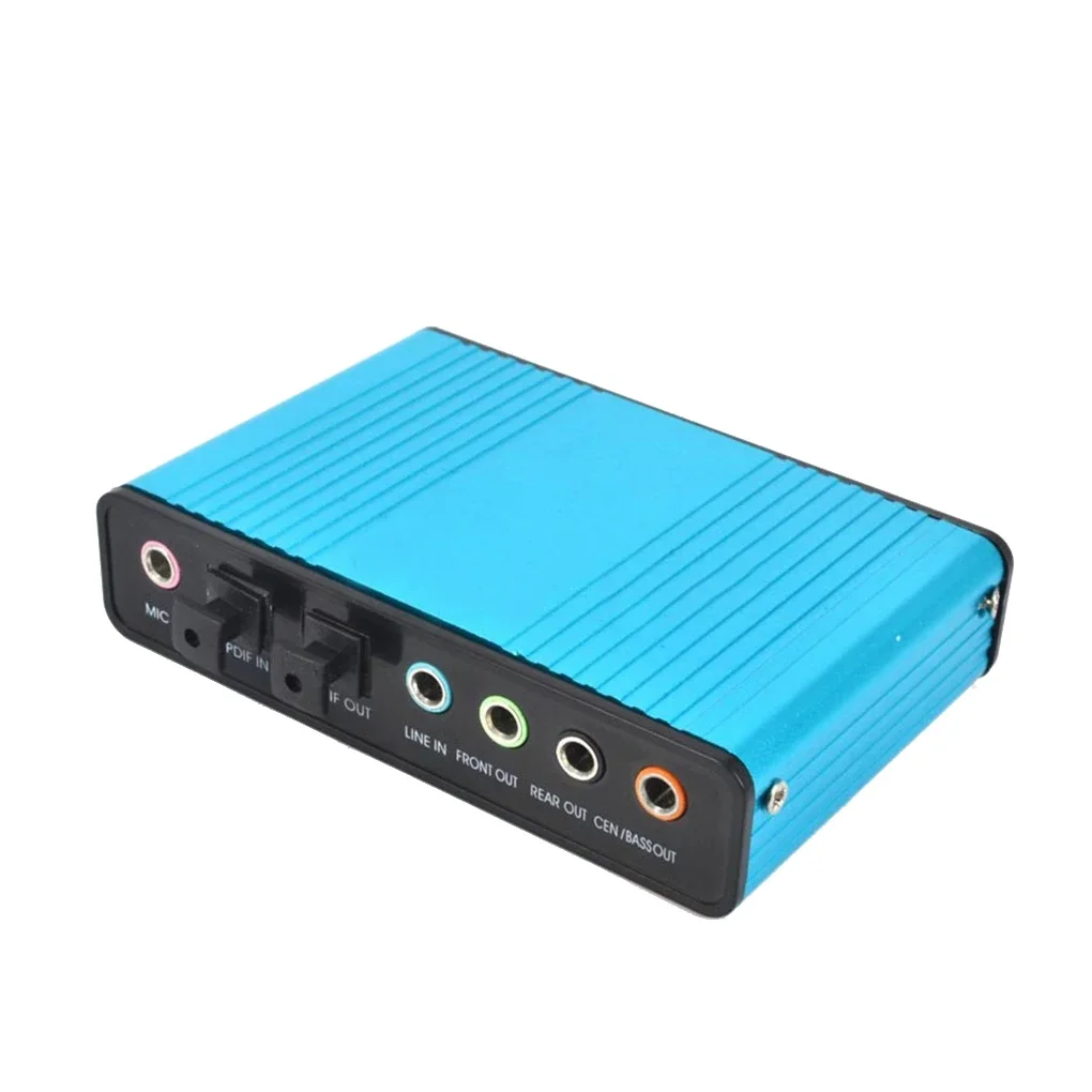 USB 2.0 Sound Card 6 Channel 5 - Usb Sound Card External ulasan dan harga