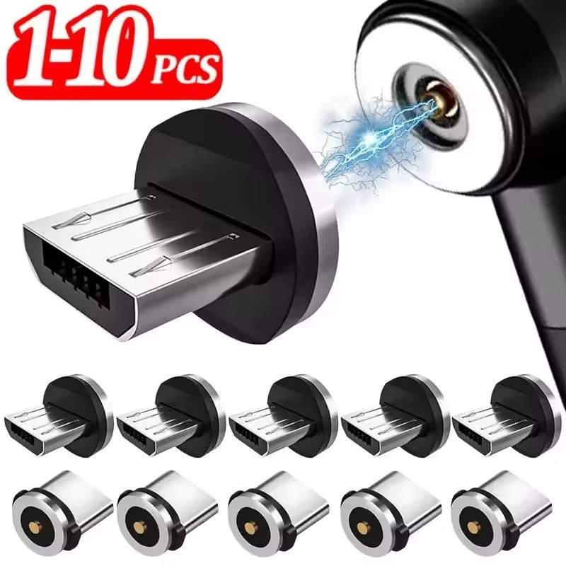 1/5/10PCS USB-A Type C Magneti - Magnetic Charging Cable ulasan dan harga