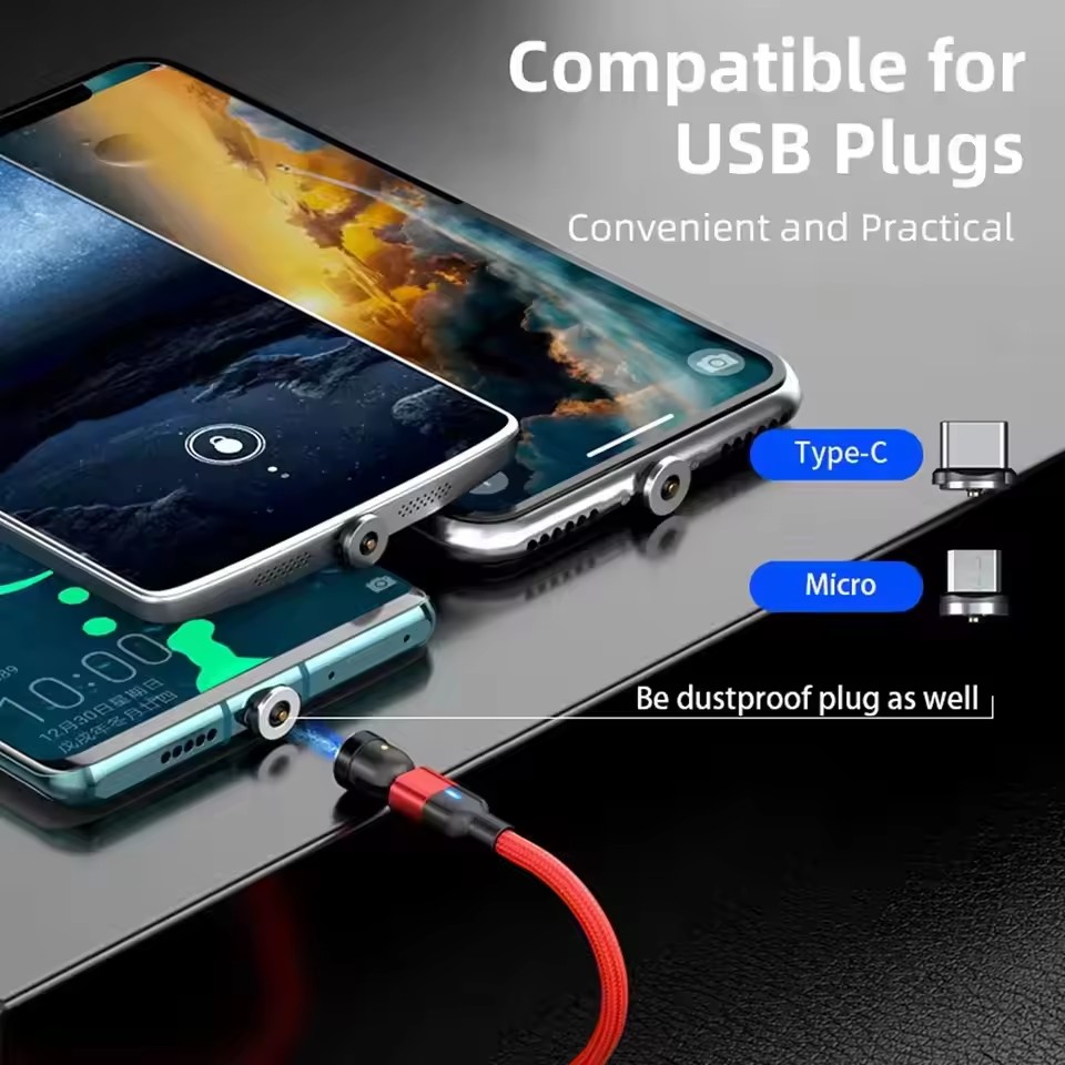 1/5/10PCS USB-A Type C Magneti - Magnetic Charging Cable ulasan dan harga