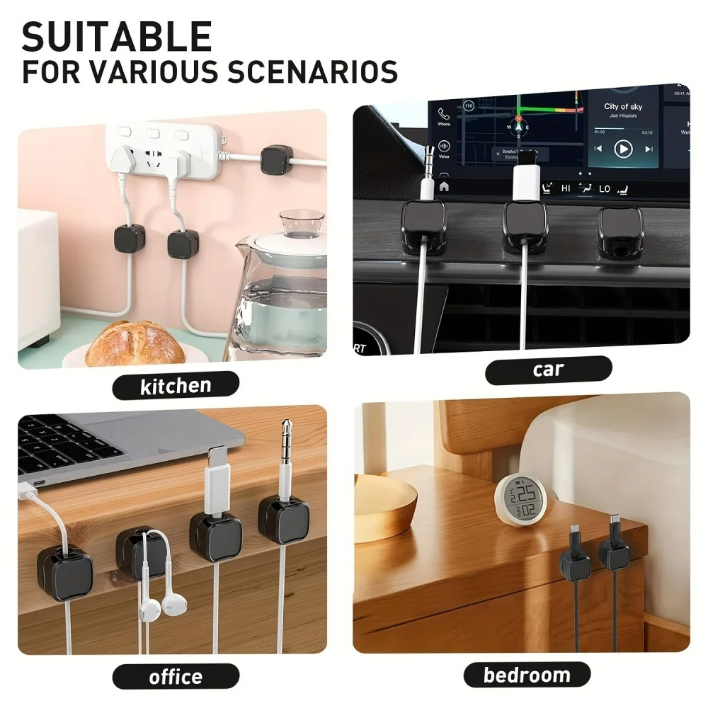 Magnetic Cable Clip Organizer  - Magnetic Charging Cable ulasan dan harga