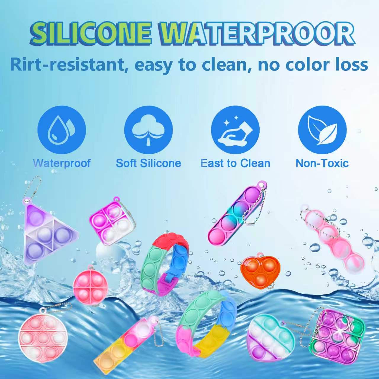 Mini Pop Keychain Fidget Toys  - Electronics Latest Gadgets ulasan dan harga