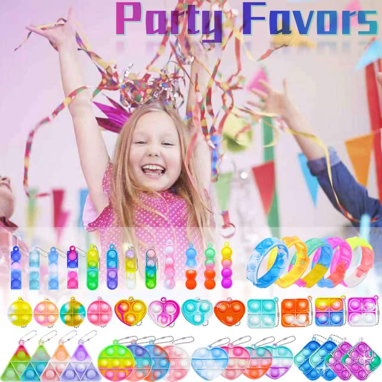 Mini Pop Keychain Fidget Toys  - Electronics Latest Gadgets ulasan dan harga