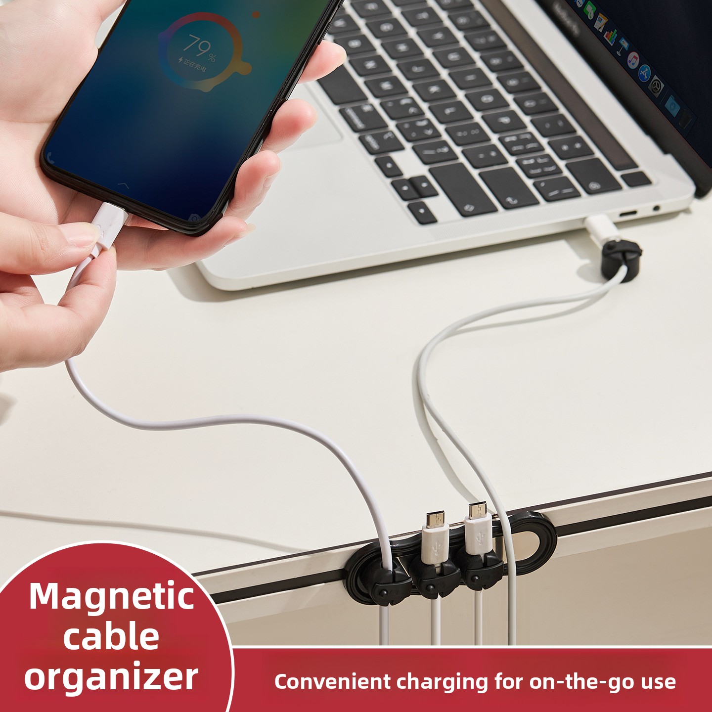 Magnetic Self-adhesive Cable O - Magnetic Charging Cable ulasan dan harga