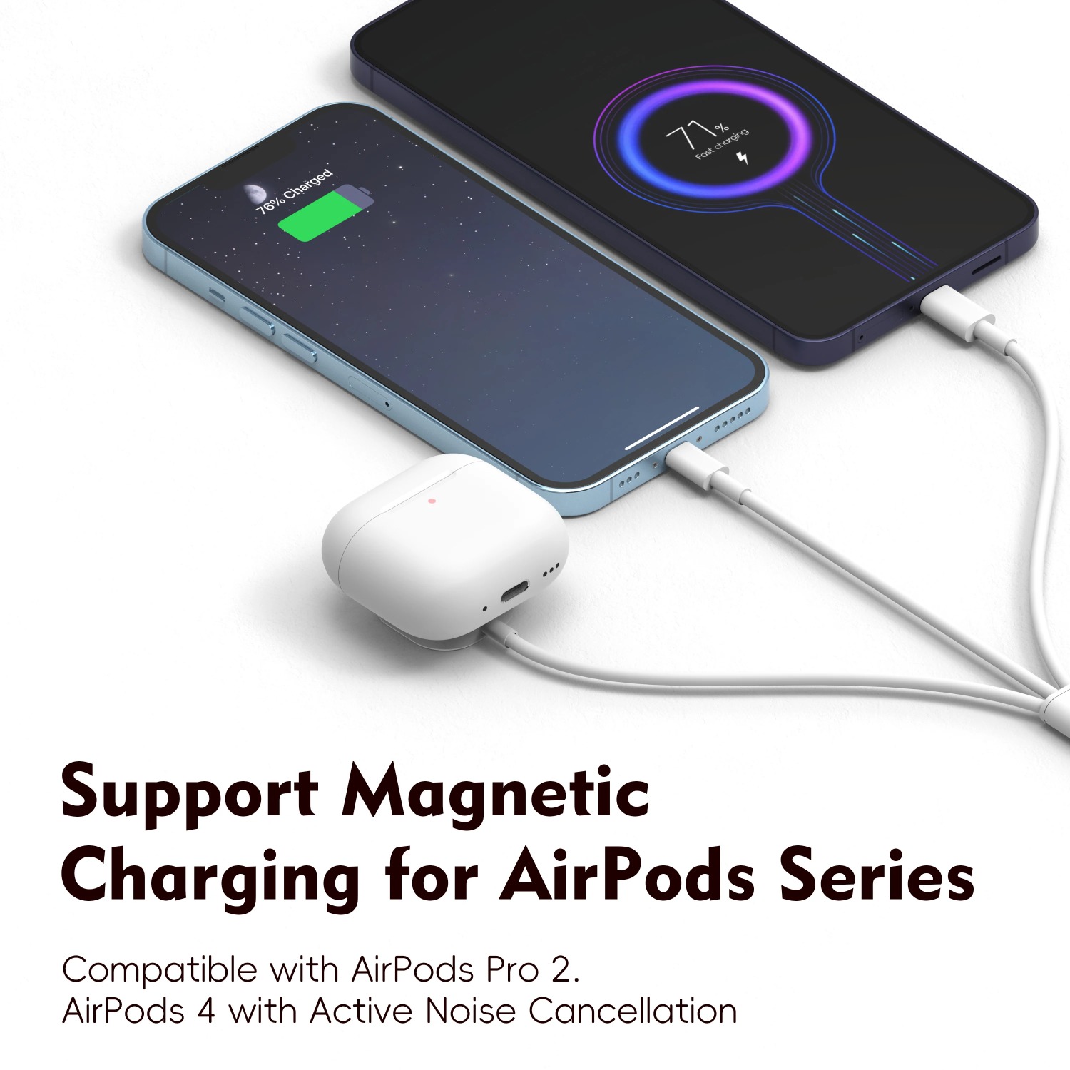 3 in 1  Magnetic Watch Charger - Magnetic Charging Cable ulasan dan harga