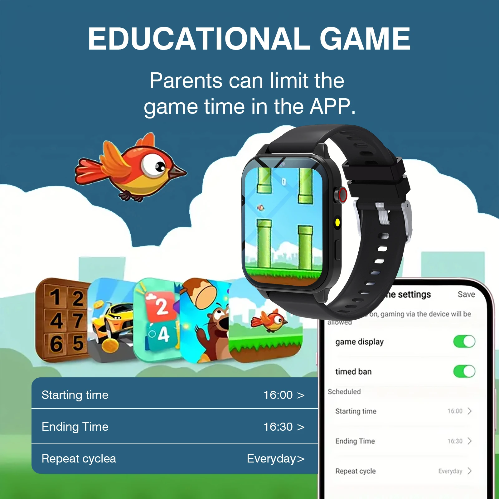 Kids′s Smart Watch 18 Games Ca - Smart Watch Kids ulasan dan harga