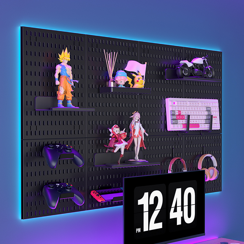 Wall-mounted Pegboard, Drill-f - Unique Electronics Gadgets ulasan dan harga