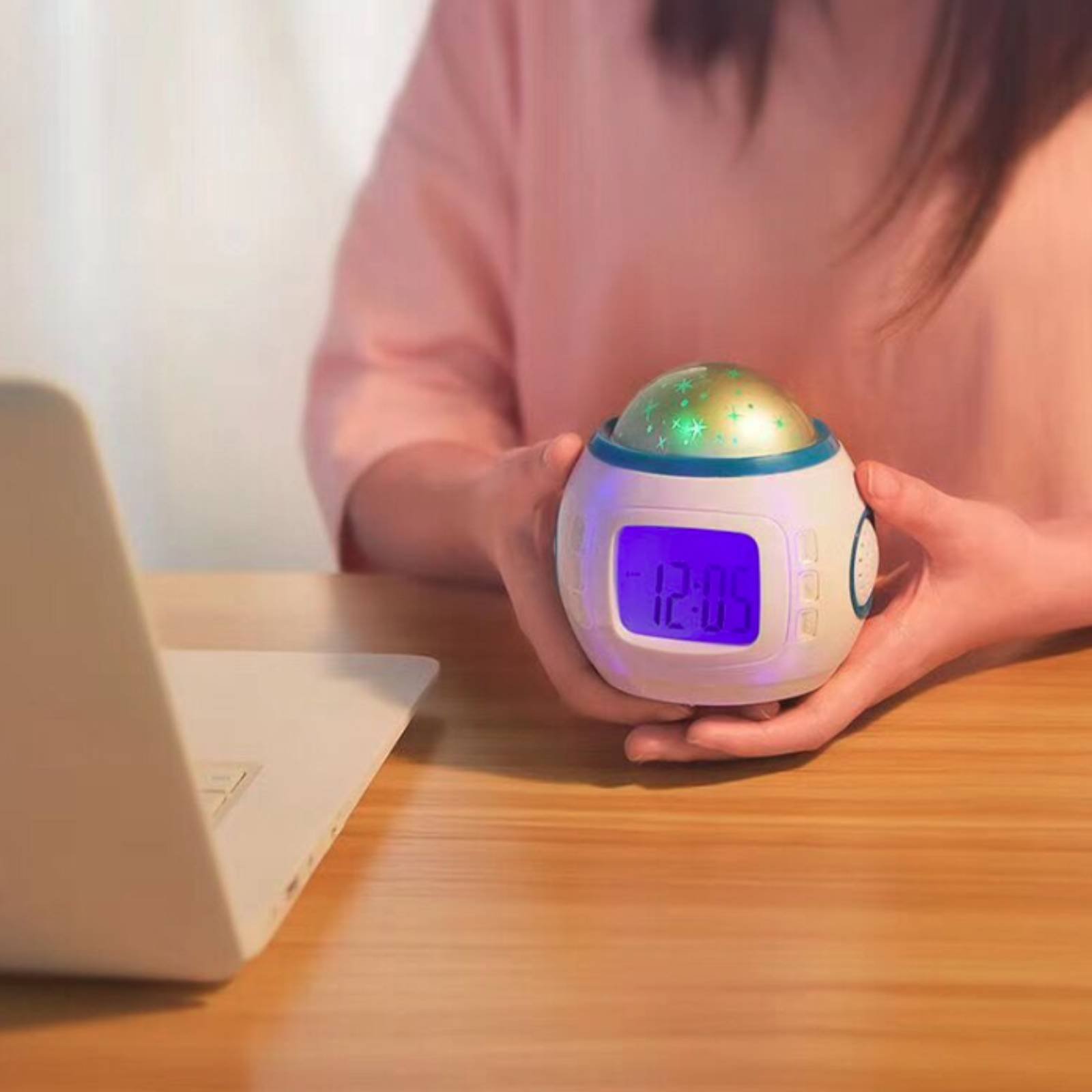 Celestial Shine Display Alarm  - Modern Electronics Gadgets ulasan dan harga