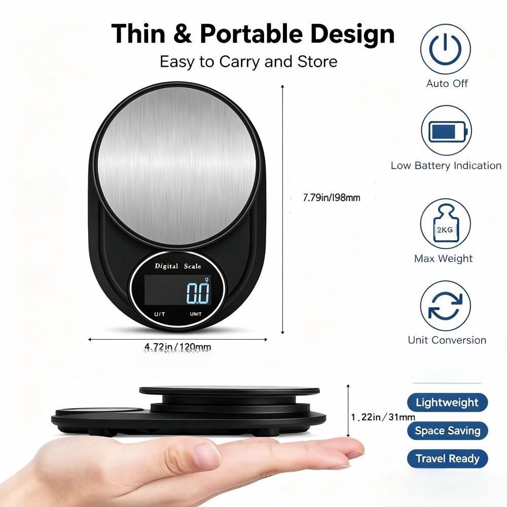 2KG 0.1g Mini Portable Digital - Electronics & Gadgets Charging Gocable 8 In 1 Edc 100W Cable ulasan dan harga