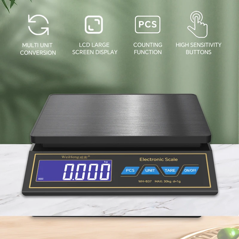 LCD Digital Kitchen Scale 30kg - Unique Electronics Gadgets ulasan dan harga