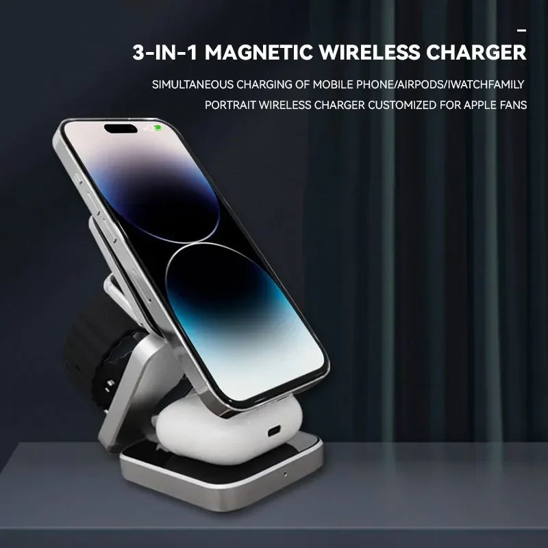 30W Magnetic Wireless Charger  - Magnetic Charging Cable ulasan dan harga
