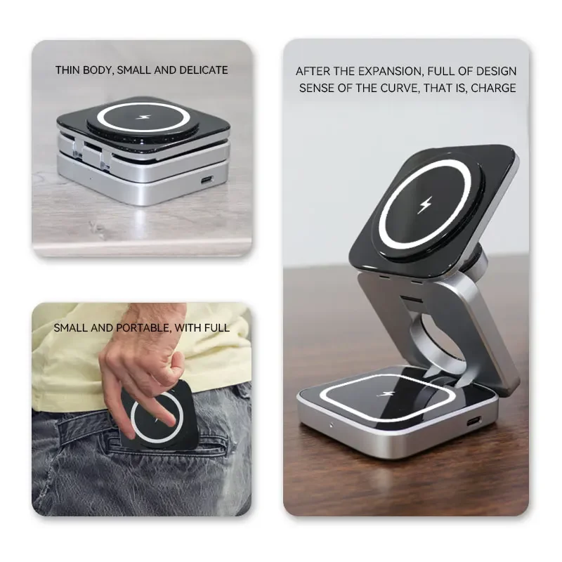 30W Magnetic Wireless Charger  - Magnetic Charging Cable ulasan dan harga